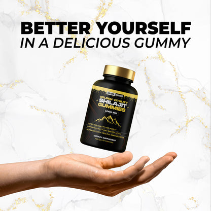 Golden Vitality Shilajit Gummies™