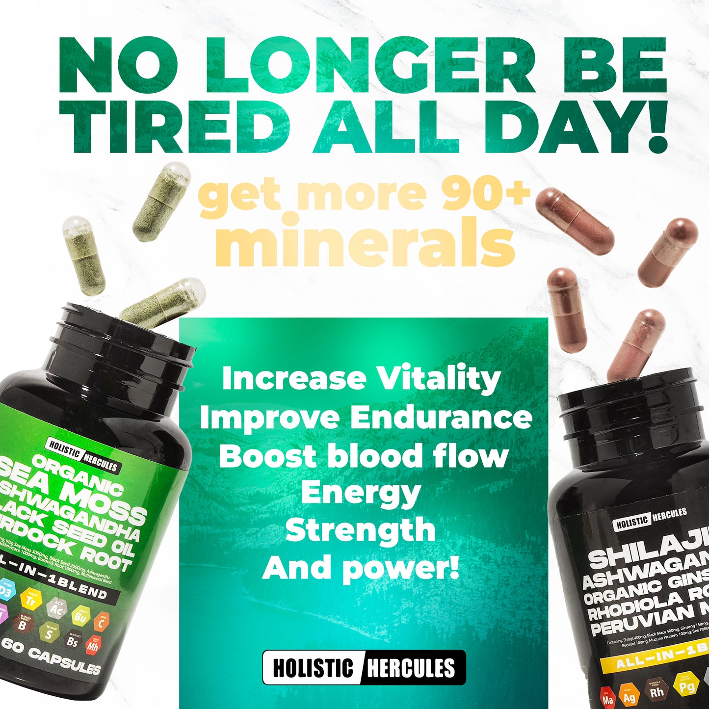 HerculesBlend™ Sea Moss & Shilajit Power Bundle