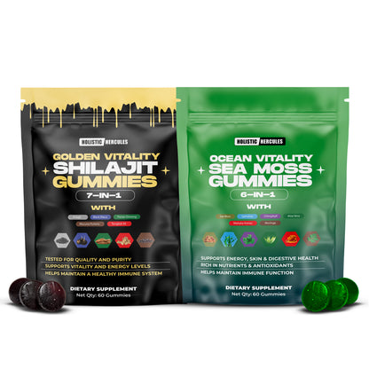 Hercules Shilajit & Sea Moss Gummies Bundle (Subscription)