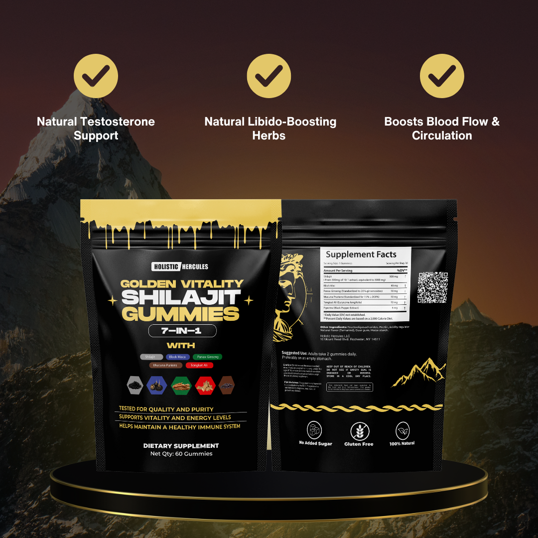 Shilajit & Sea Moss Gummies Bundle